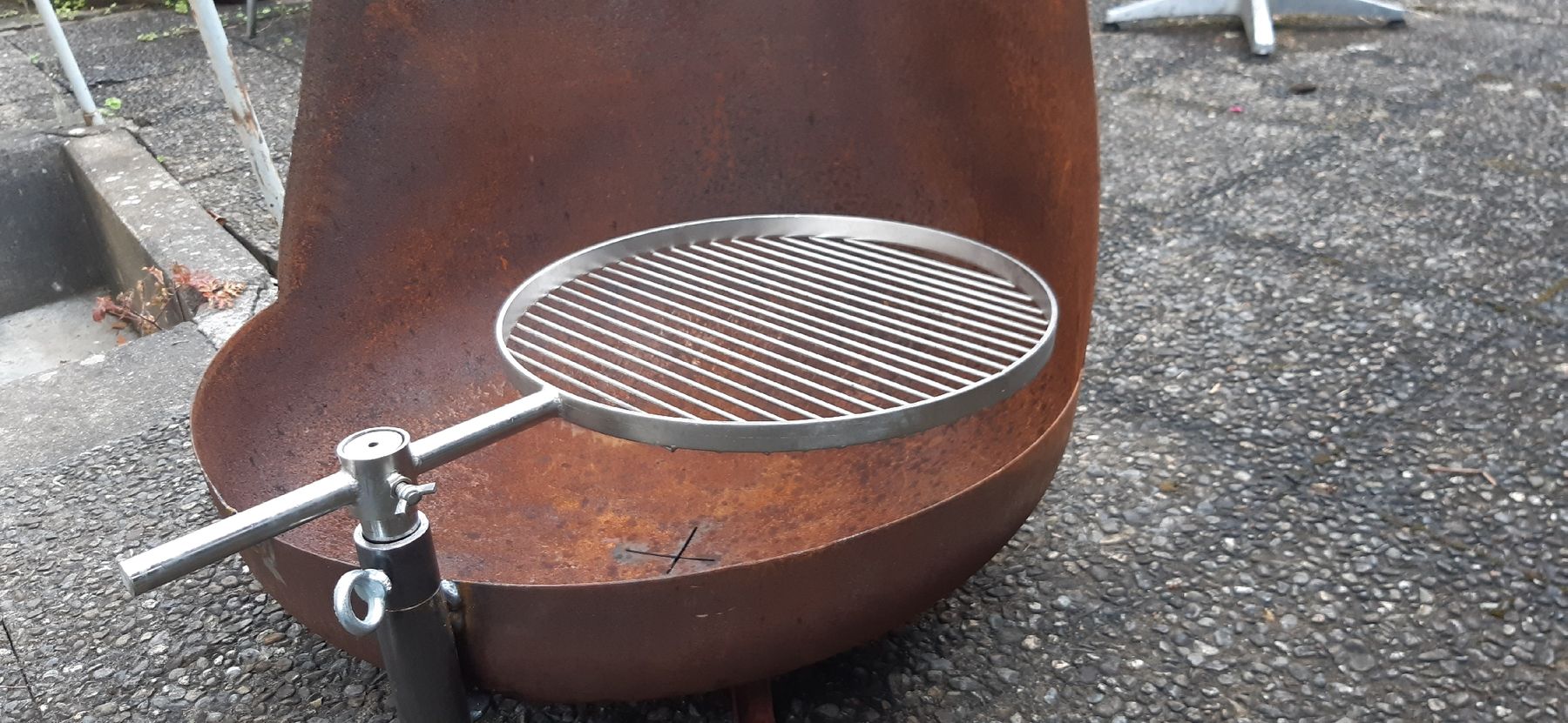Bracieri: Feuerschale 70cm  mit Grill – Usato da Wettingen venduto da Dini1 1