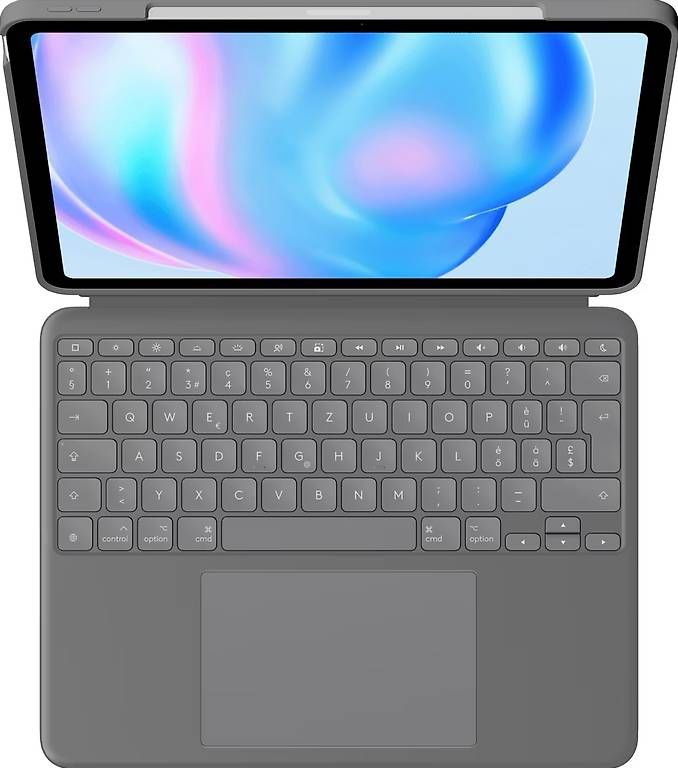 Tastaturen: Logitech Combo Touch für iPad Air 13", CH Layout – Neu und originalverpackt aus Amriswil von Doc. 2