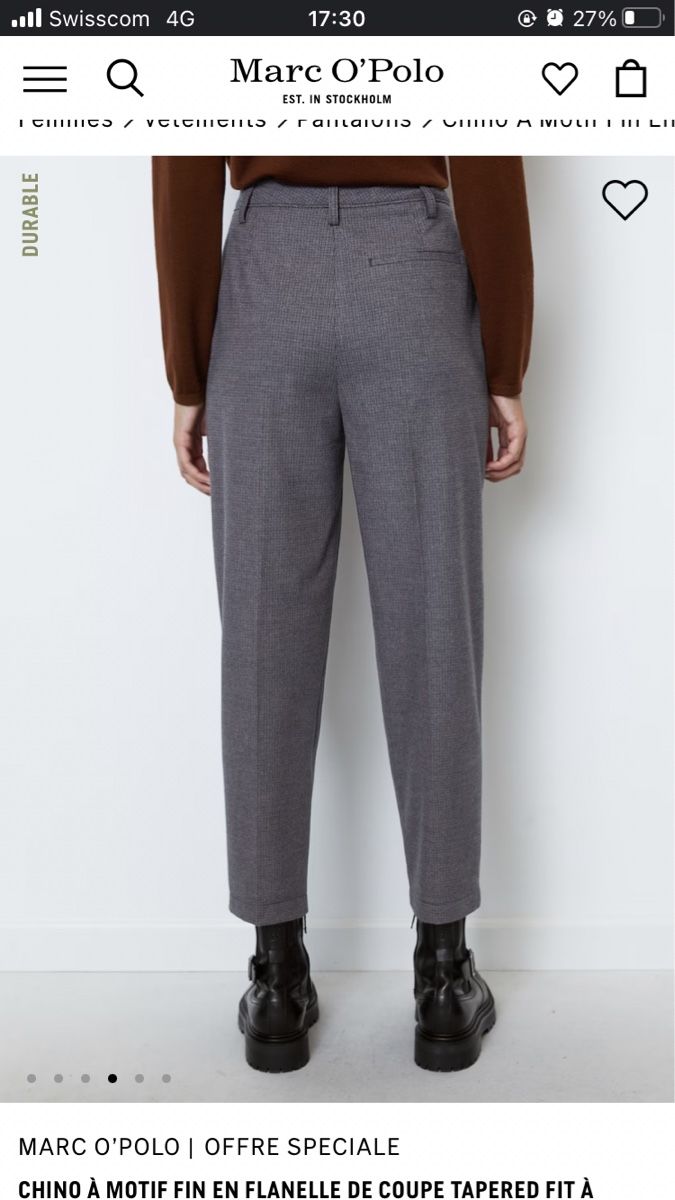 Marc O'Polo Pantaloni: Quality 7/8 pants – Usato da Lausanne venduto da cadeha 6