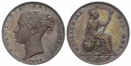 Großbritannien, 1 Farthing 1843