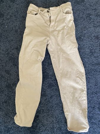Damen Jeans MANOR Grösse 36 beige 