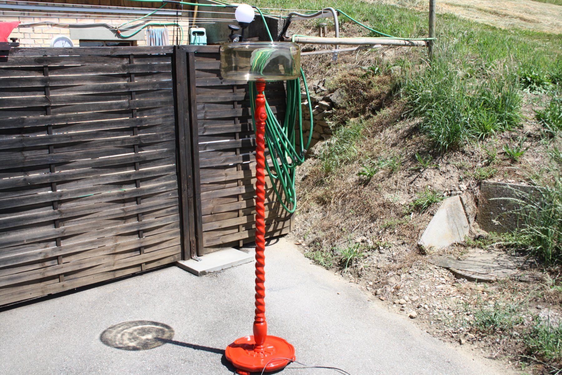 Lampade: STEHLAMPE UNIKAT STEHLEUCHTE VINTAGE – Usato da Wauwil venduto da Pneuedy 3