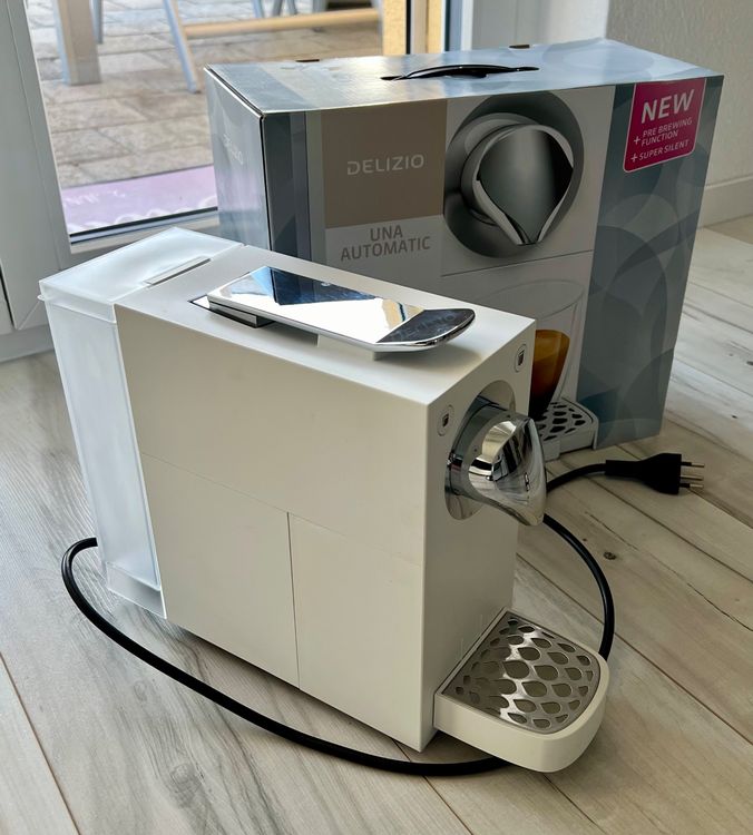 DELIZIO UNA PURE WHITE Kapselmaschine (Gebraucht) in Dinhard für CHF 15 ...