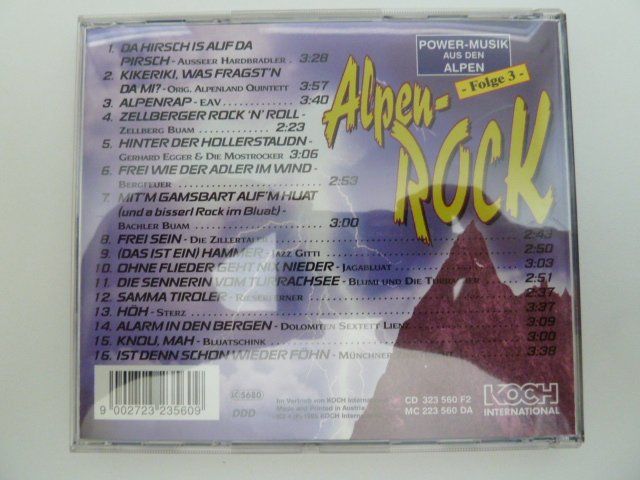 CDs: Alpen-Rock - Folge 3 – D'occasion à Au ZH par sikoku 2