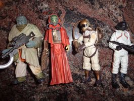 Star Wars Hasbro 4x Bösewichte -Syndikat Figuren