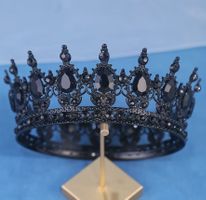 1 Stück /Krone Gothic, Schwarz,Top Zustand!