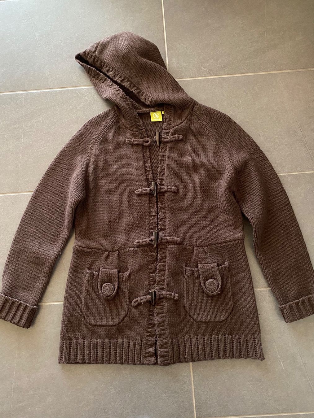 Giacche: wunderschöne Strickjacke AIGLE Gr.M +++top+++ Lammwolle – Usato da Wallenried venduto da Asyano 1