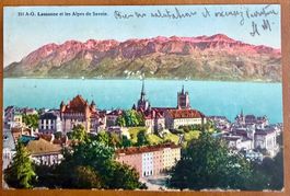 Lausanne - Quartier du Château 1902