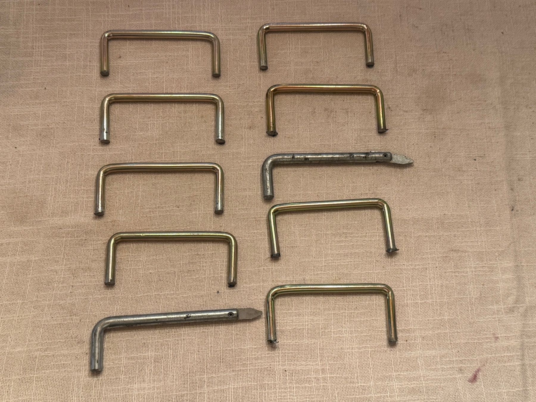 Ferramenta: 10x gebrauchte Metallgriffe – Usato da Winterthur venduto da sportdisco2 5