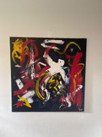 Original Acryl Gemälde Abstrakt Kunst auf Leinwand