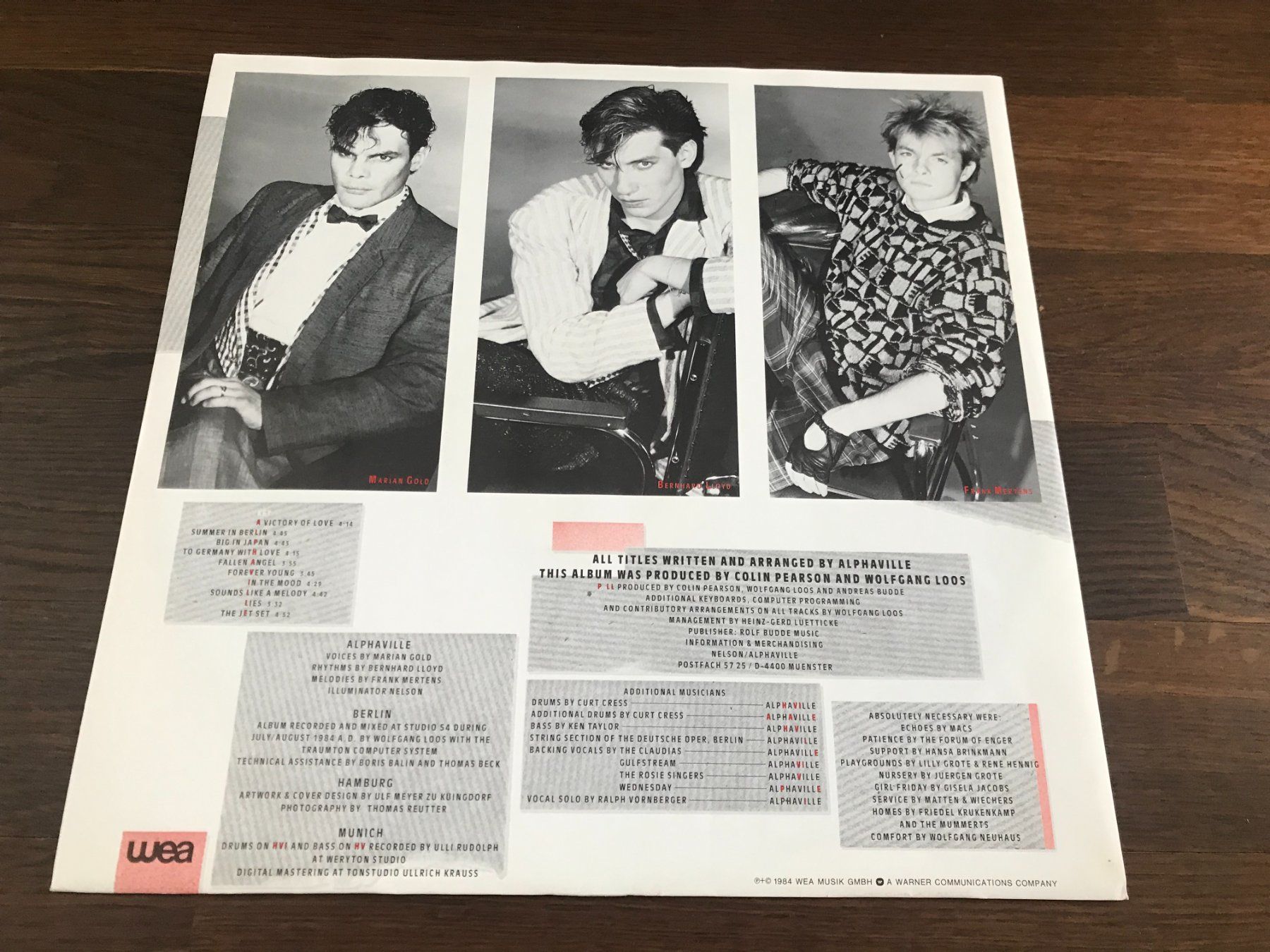 Schallplatten: ALPHAVILLE - Forever Young - Lp - 1984 – Gebraucht aus Buchs AG von Archie 2