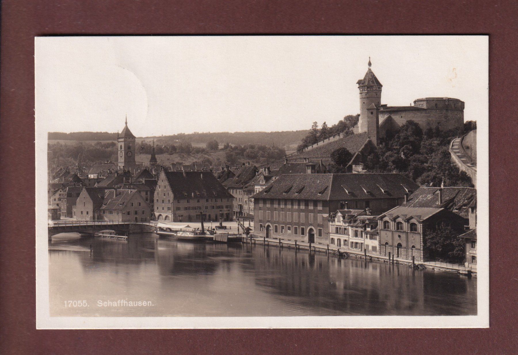 Cartes postales: SCHAFFHAUSEN - Teilansicht - 1928 – D'occasion à Pully par nicecards-shop