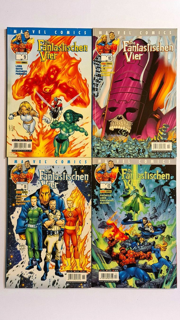 Fumetti: Die Fantastischen Vier Comic Hefte, 1- 12, Marvel – Nuovo (secondo la descrizione) da Aesch BL venduto da pri_fp8t 3