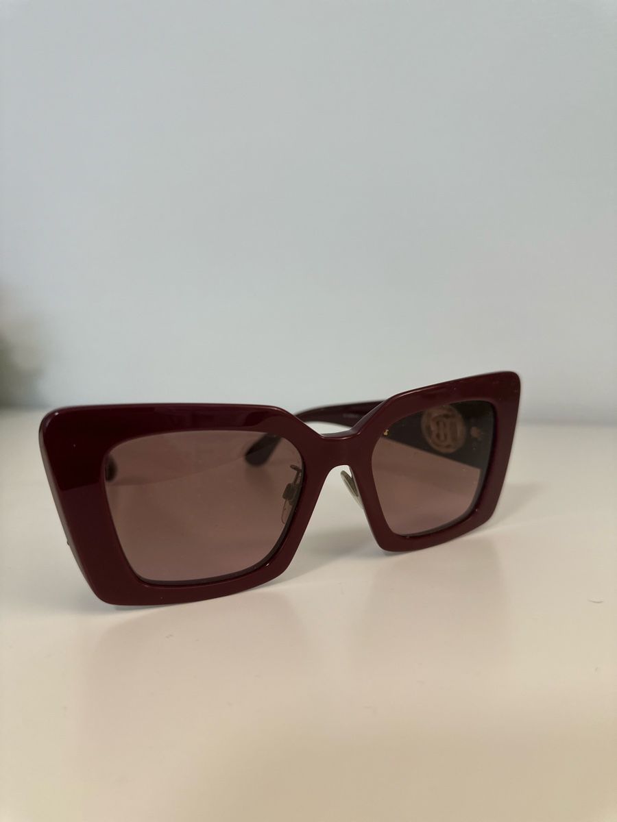 Burberry Occhiali & Lenti: Burberry Sunglasses, Bordeaux/ Dark violet – Usato da Zürich venduto da cam_5ln8 7