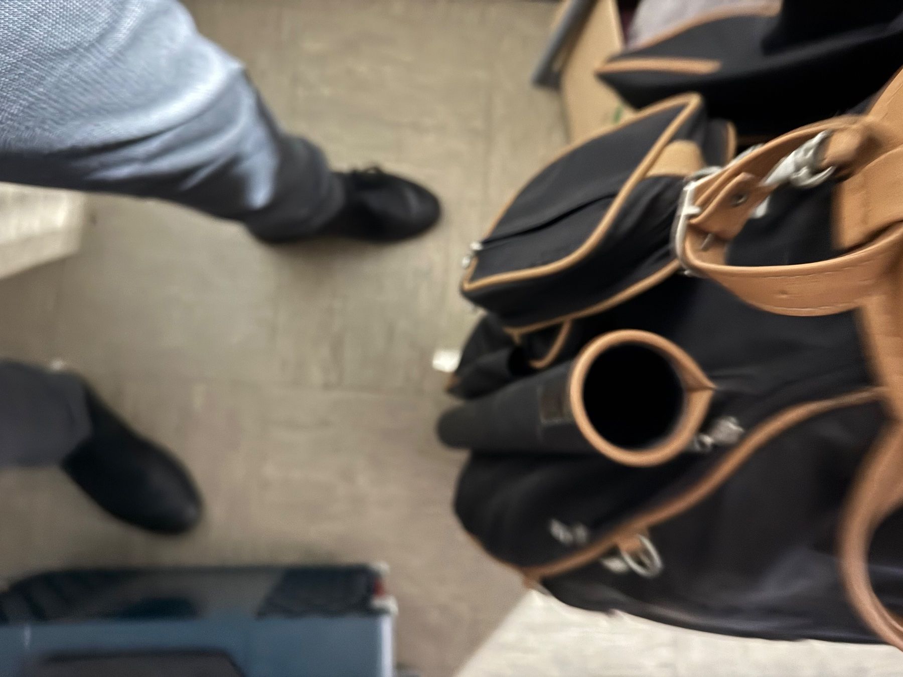 Borse da donna: Golfbag Golftasche schwarz braun – Usato da Grüningen venduto da Salmons 4