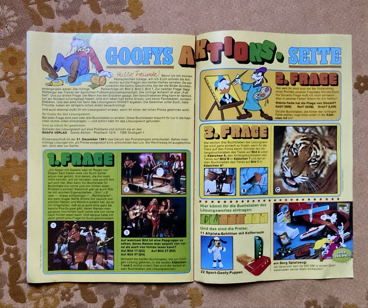 Fumetti: Goofy Heft Nr 12 von 1981 – Usato da Endingen venduto da nathan05 8