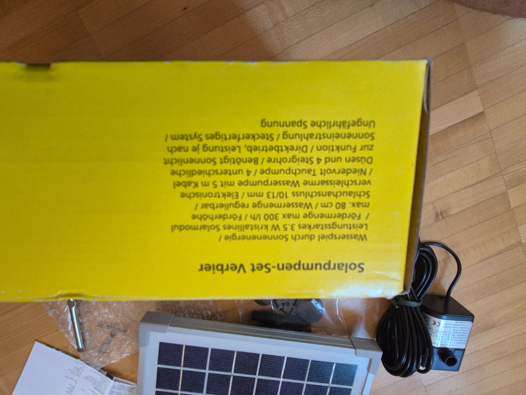 Pompe & Parti di ricambio: Solarpumpen Set Verbier von Colibri – Nuovo (secondo la descrizione) da Pfungen venduto da Famadm 5