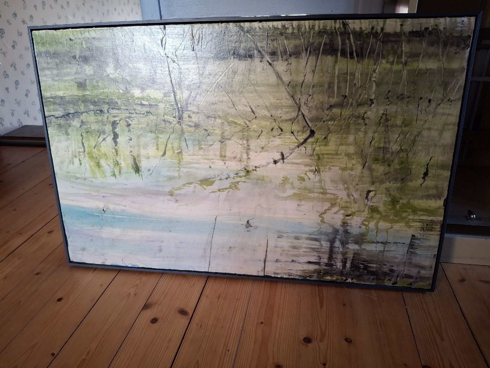Gemälde: Tableau Grande Cariçaie Jean Devost – Gebraucht aus Yverdon-les-Bains von beth6700