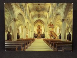 Mariastein, Inneres der Basilika / Schweiz