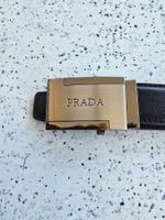 Herren Gürtel Prada schwarz