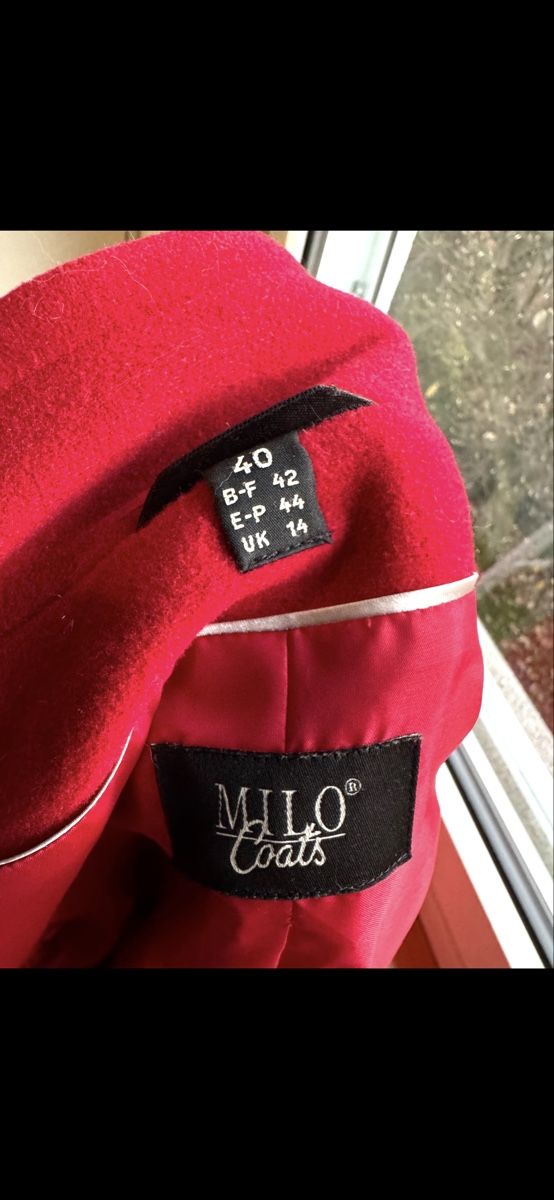 Cappotti: Milo Coats wool blend jacket, size 40. Stylish & Warm! – Usato da Kilchberg ZH venduto da ccc_5llb 3