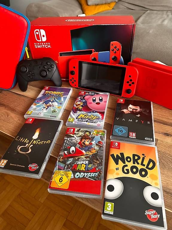 Nintendo Console: Nintendo Switch Super Mario Edition Neu + 6 Games – Usato da Wallisellen venduto da ema_smx6 1