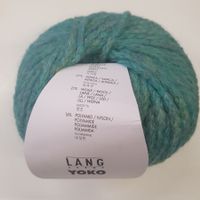 2 Kn. YOKO Lang Yarns Fb. 74-40828 türkis