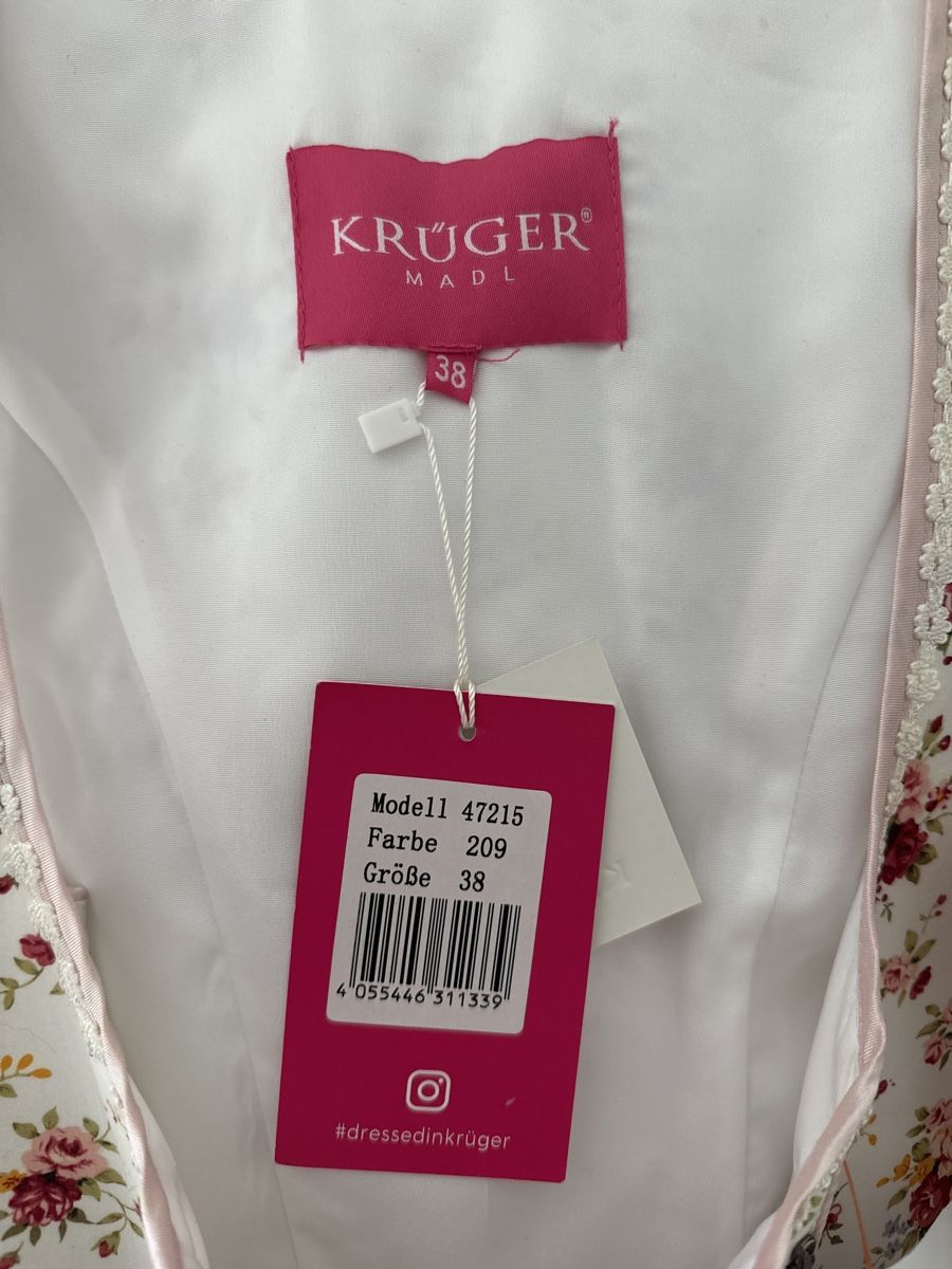 Krüger Vestiti: Neues Dirndl von Krüger – Nuovo e nell'imballaggio originale da Ruggell venduto da mar_vq6b 3
