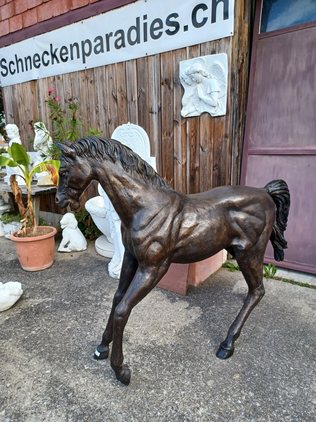 Statuette: Pferd Bronze – Nuovo (secondo la descrizione) da Wangen a.Aare venduto da Schneckenparadies 2