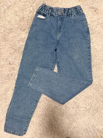 Jean décontracté taille élastique, parfait pour l'automne