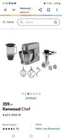 KENWOOD CHEF 4.5l 1000w