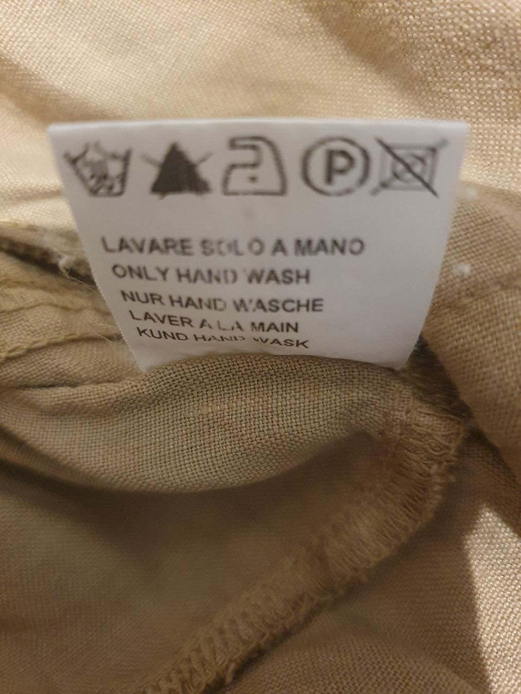 Gonne: TRANSIT Leinenrock beige, Gr. 3/38 – Usato da Horgen venduto da webcaro411 4
