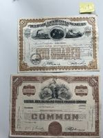 17 alte Aktien / Wertpapiere USA (Set)