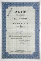 Howag AG Wohlen, Wohlen - 1936