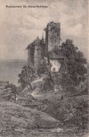 Rorschach, St. Anna-Schloss, Werbung Restaurant, gel. 1915