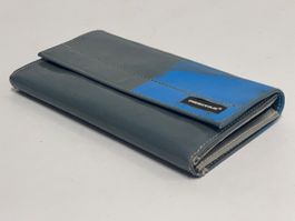 Freitag Portemonnaie, Modell F59 – Samantha, grau/hellblau