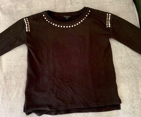 New Yorker Amisu Pullover Sweatshirt Oberteil Schwarz Gr XS