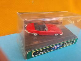 Jaguar Type E cabriolet ouvert, Classic Corgi Models1:43