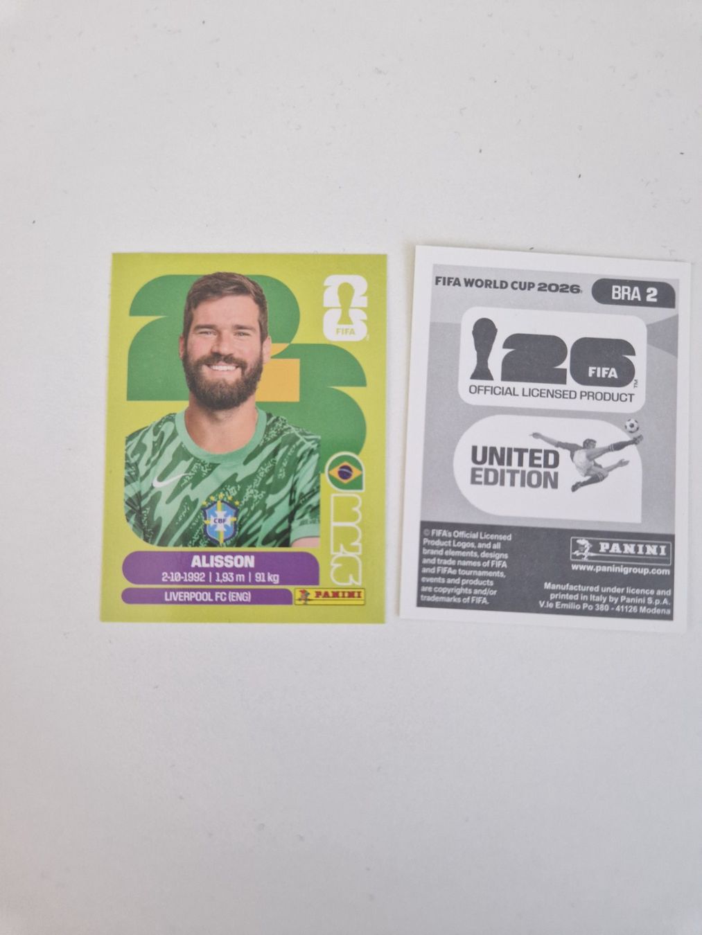 Panini Sammelbilder & Trading cards: Panini Sticker BRA2 – Neu (gemäss Beschreibung) aus Stüsslingen von white_angel86