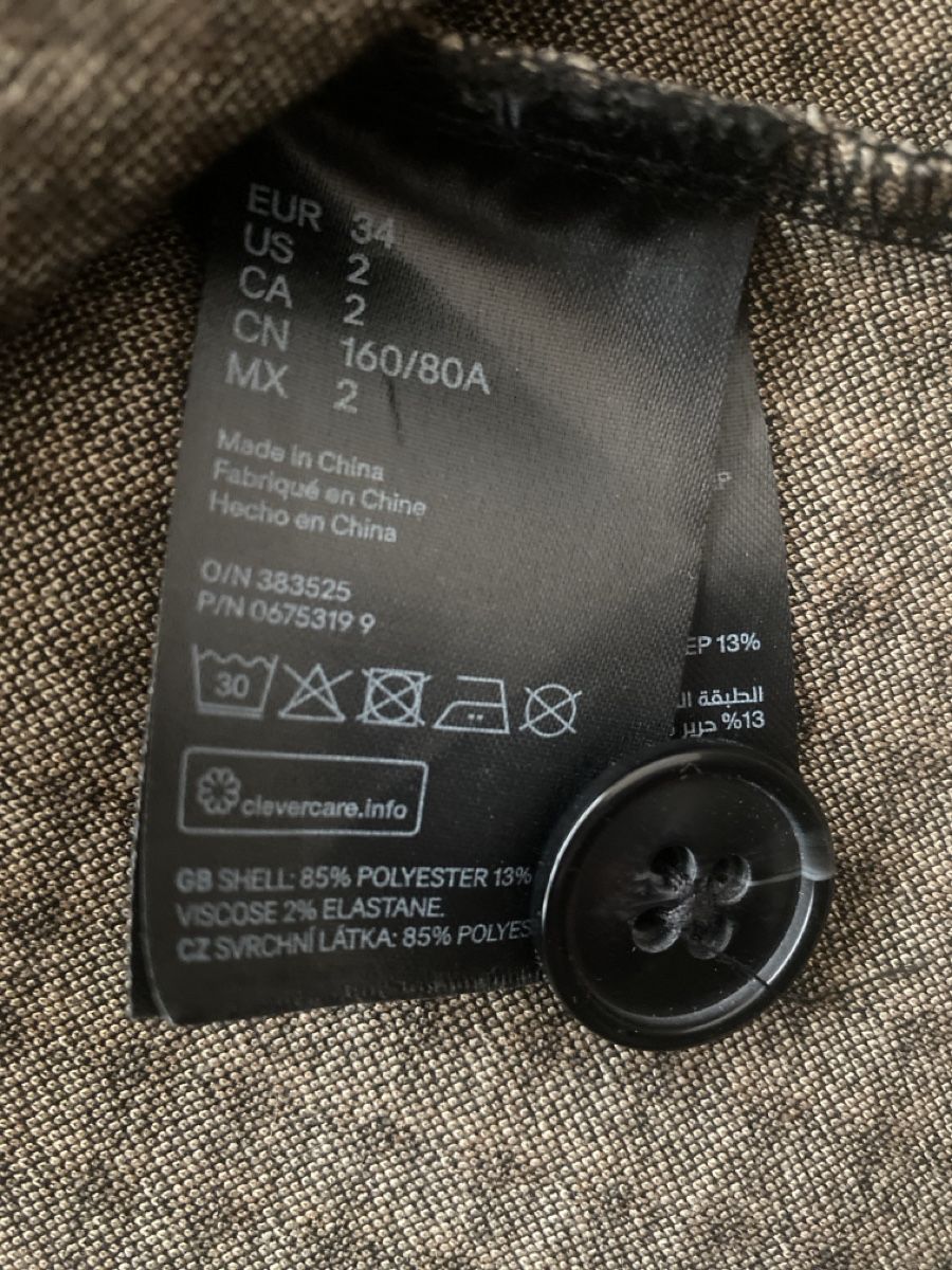 H&M Jacken: H&M Blazer, Gr. 34, Kariert,  Top Zustand – Neu (gemäss Beschreibung) aus Maur von styger4 2