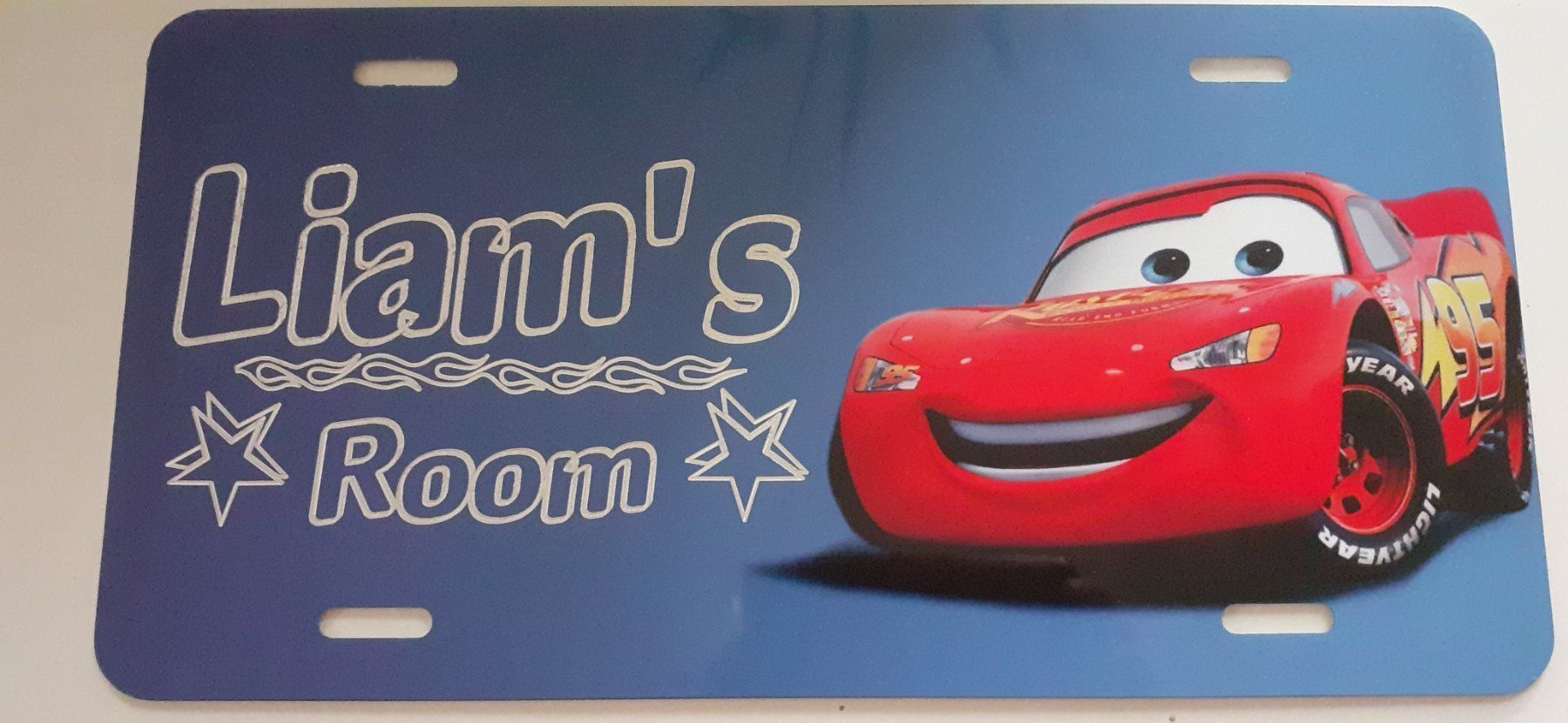 Schilder: Blech Schild Cars Liam – Gebraucht aus Astano von mclotto