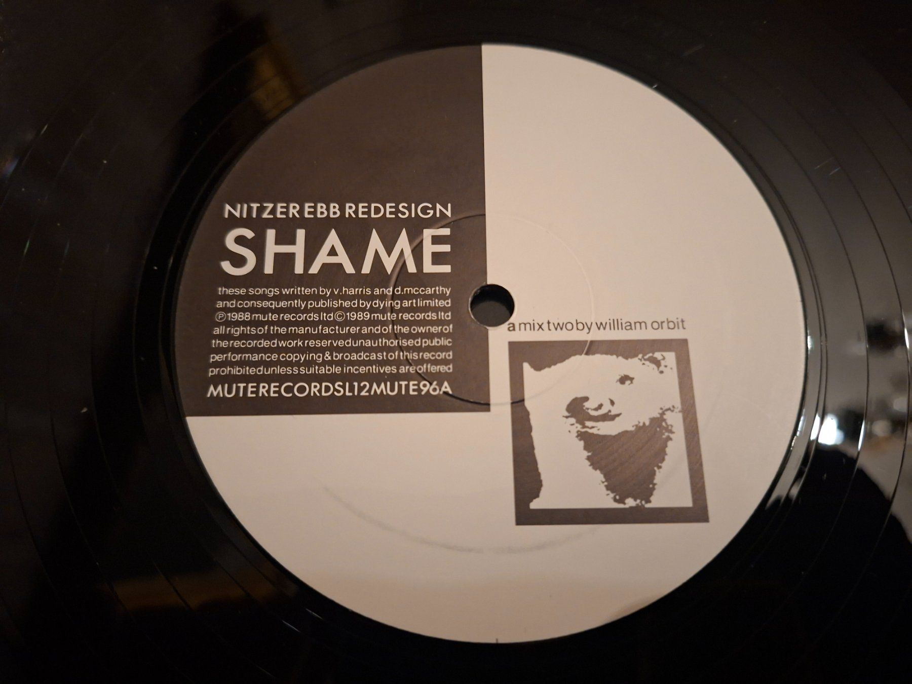Schallplatten: Electro Maxi 12" 1989 - Nitzer Ebb Redesign - Shame – Gebraucht aus Bernex von Wannabehasbeen01 2