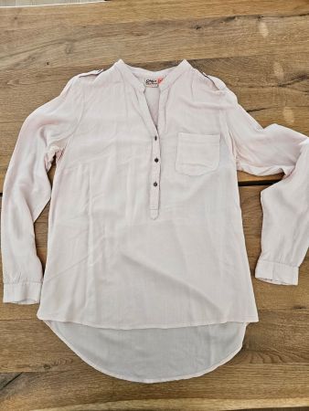 Hellrosa Bluse, Only, Gr. 36