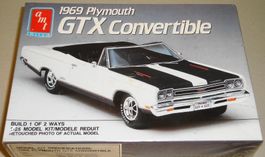 AMT 1969 PLYMOUTH GTX CONVERTIBLE 1:25