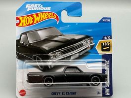 Hot Wheels Chevy El Camino Fast&Furious 1:64 Neu OVP