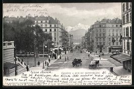 Geneve, Rue du Mont-Blanc, Hotel Suisse
