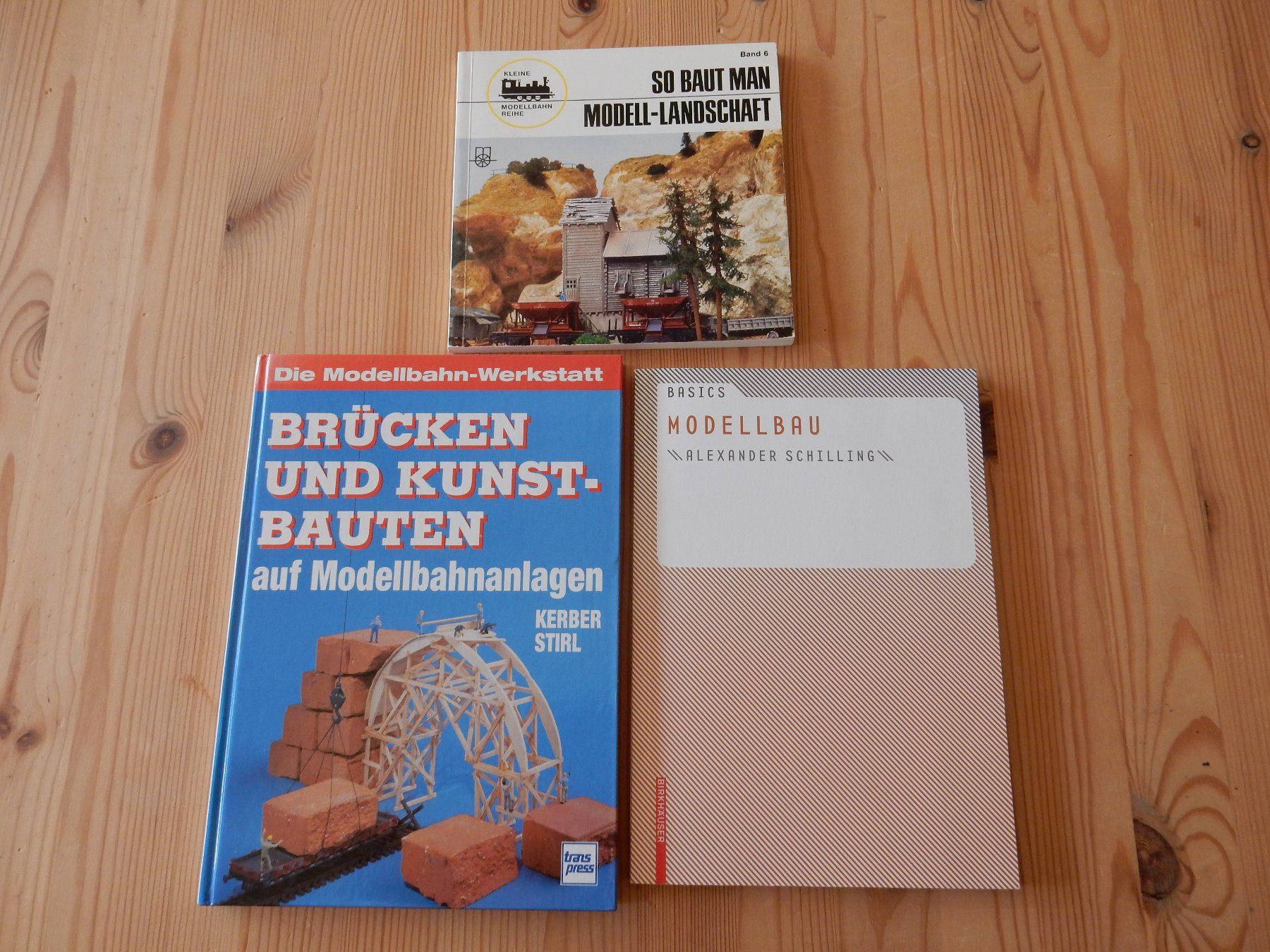Bücher: 3x Modellbau Bücher Sammlung - Landschaft Werkstatt Basics – Gebraucht aus Jona von JOberg_25