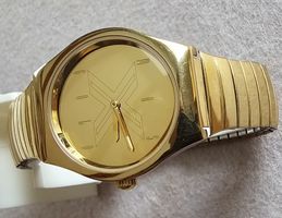 MAS X GOLD Swiss Made Elegante Armbanduhr Unisex 36mm Neue
