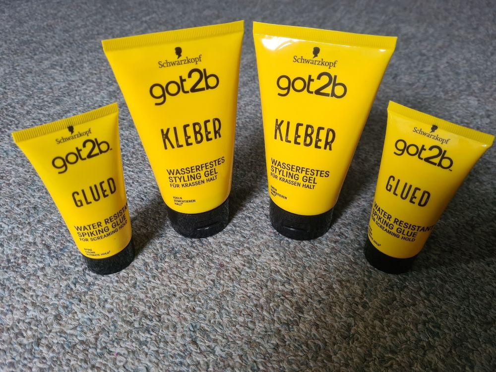 Schwarzkopf Got2b Glued Spiking Gel – Styling-Gel Mit Starkem Halt, 150 Ml