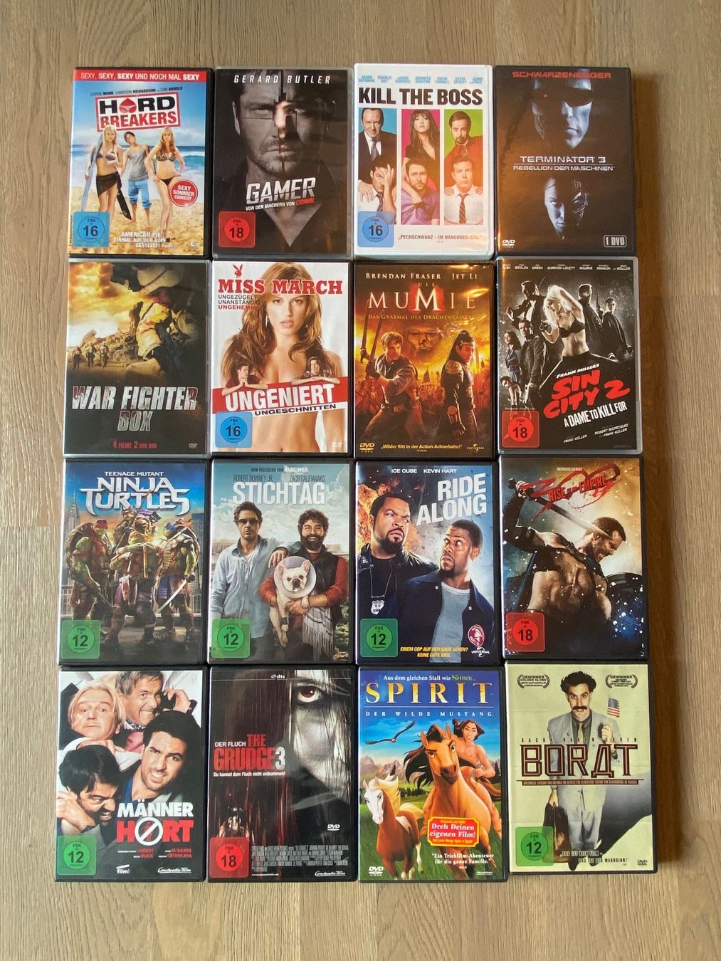 Tutti i DVDs: Diverse Filme auf DVD & Blue-Ray – Usato da Adliswil venduto da KDon
